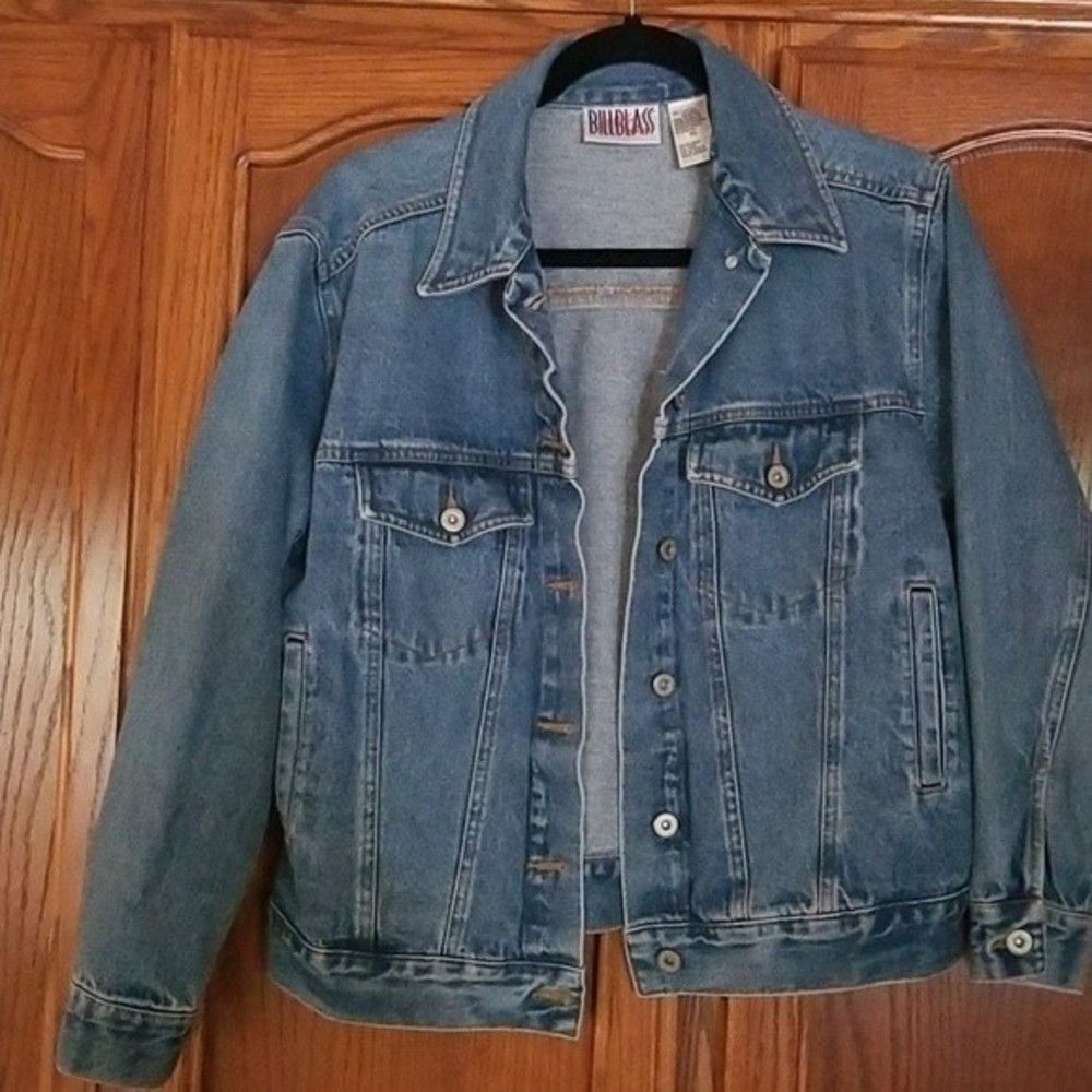 Vintage Jean Denim Jacket  Bill Blass
